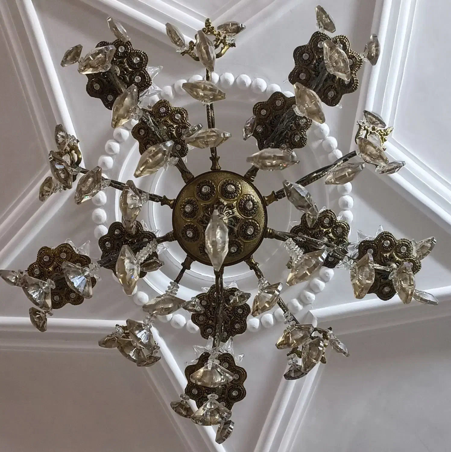 لوستر برنز|لوستر و چراغ آویز|اراک, |دیوار