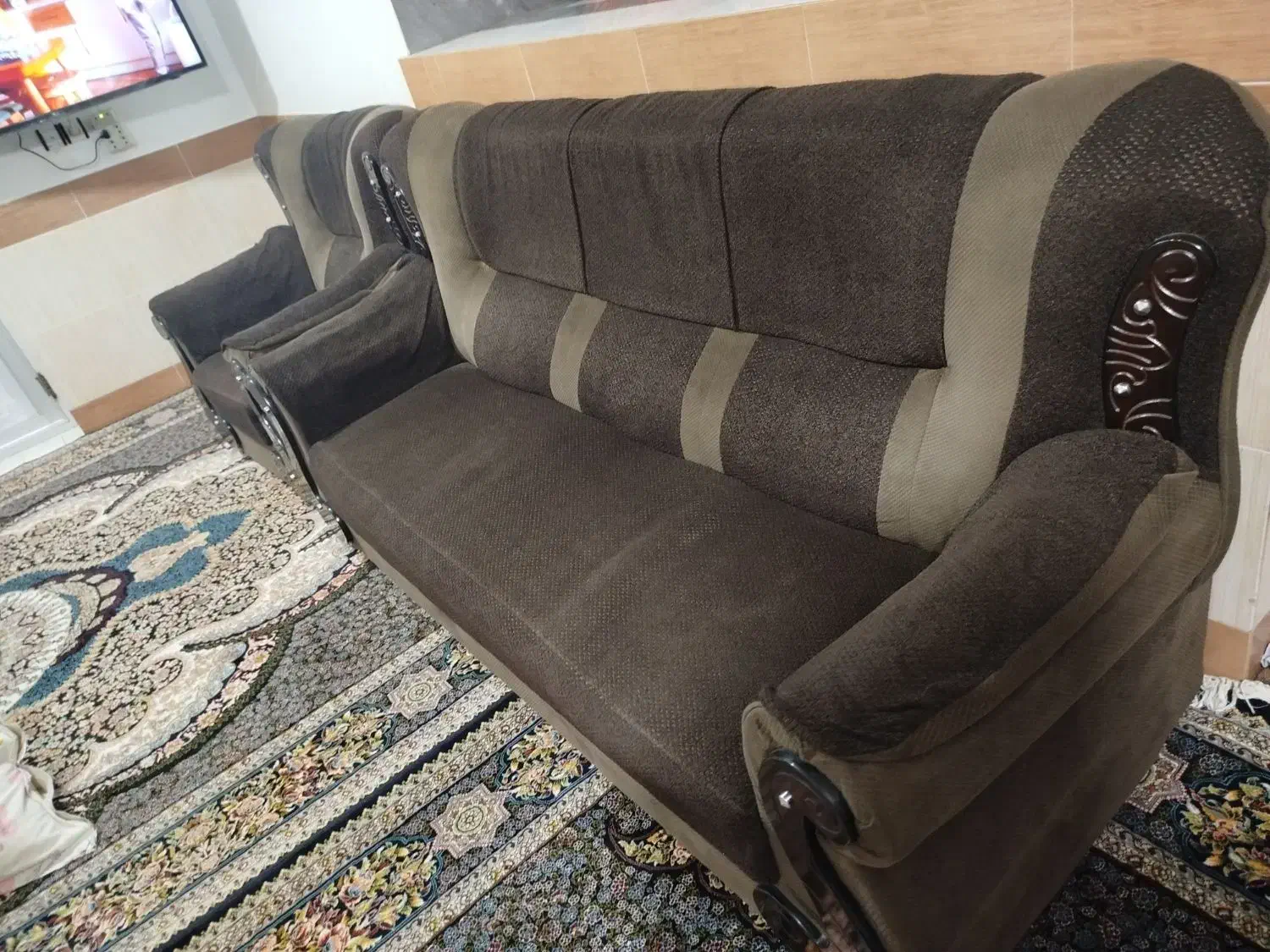 مبل هفت نفره|مبلمان خانگی و میز عسلی|گنبد کاووس, |دیوار