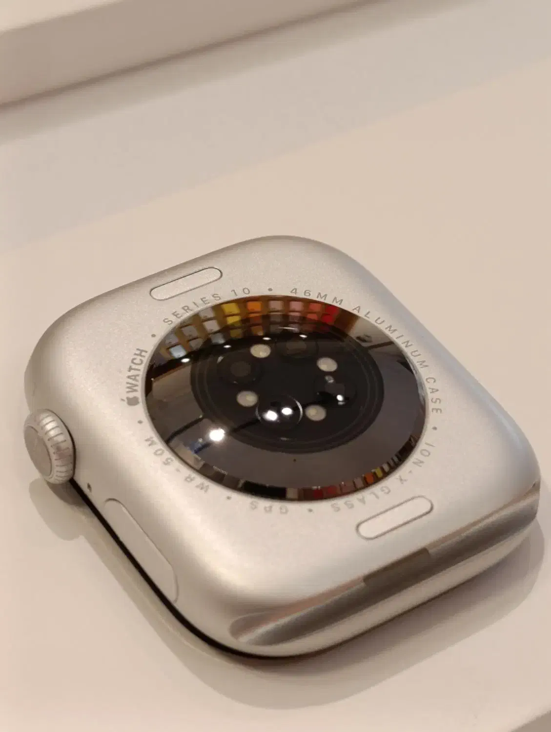 اپل واچ سری ۱۰ سیلور ۴۶|لوازم جانبی موبایل و تبلت|اصفهان, عسگریه|دیوار