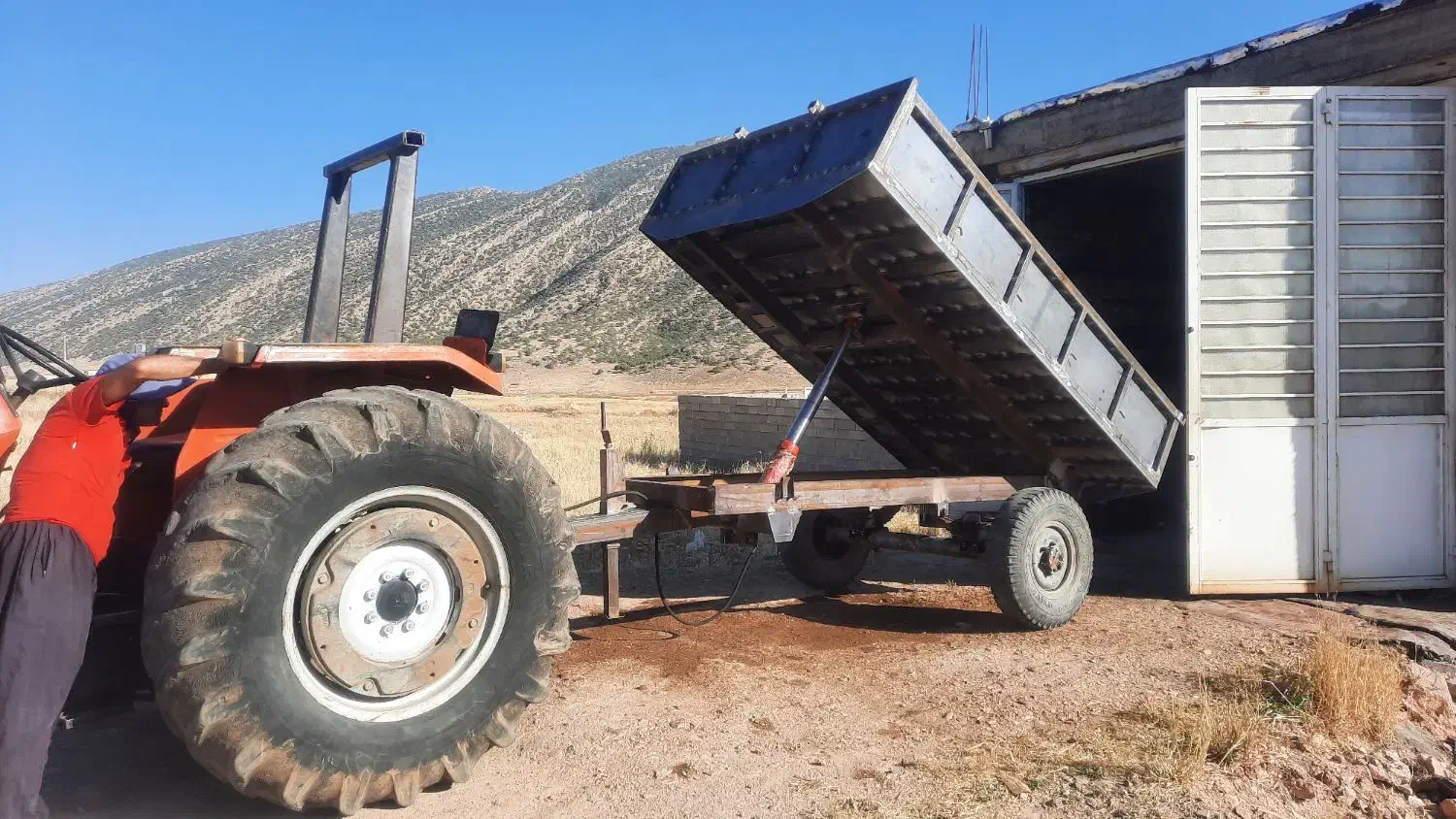 تریلی تراکتور|قطعات یدکی و لوازم جانبی|گیلان غرب, |دیوار