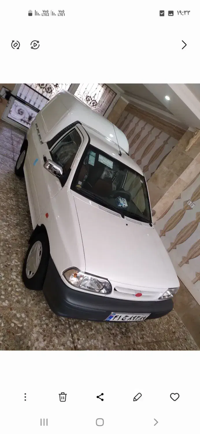 پراید وانت مسقف سایپا|خودرو سواری و وانت|بوئین زهرا, |دیوار