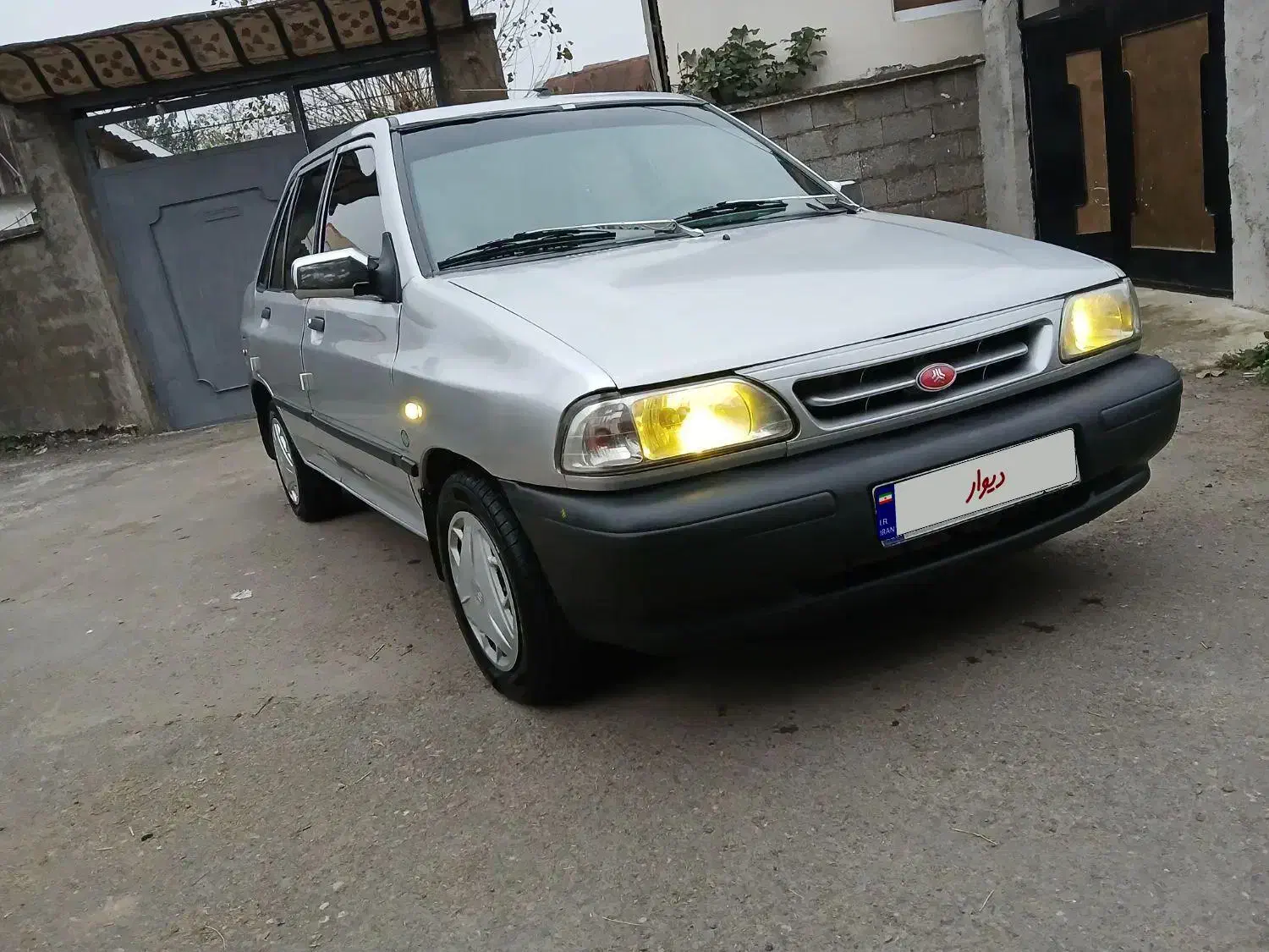 پرایدمدل88دوگانه سوزشرکتی|خودرو سواری و وانت|رشت, استقامت ۲|دیوار