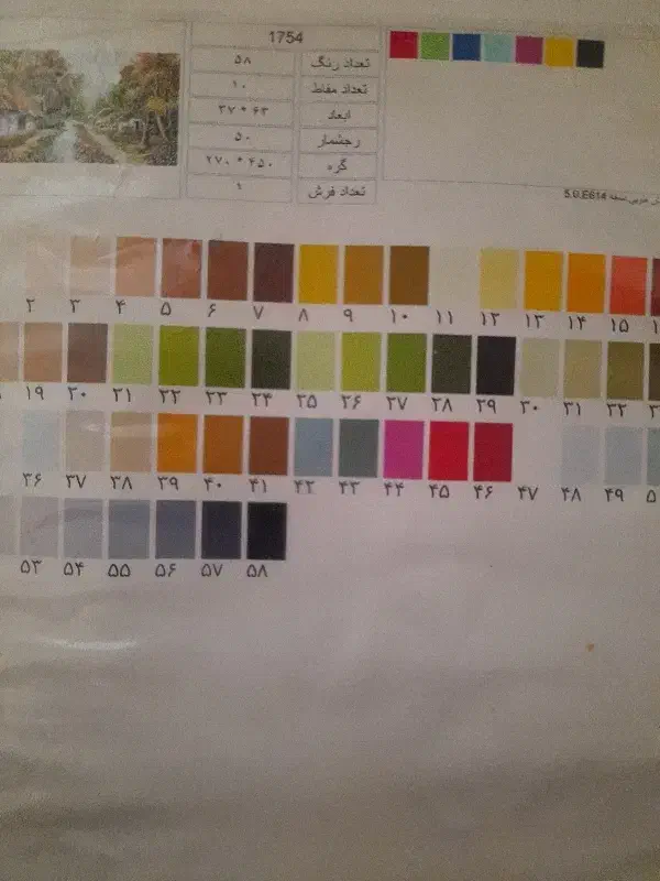 نخ ونقشه|تابلو فرش|اسلام‌شهر, ملک‌آباد|دیوار