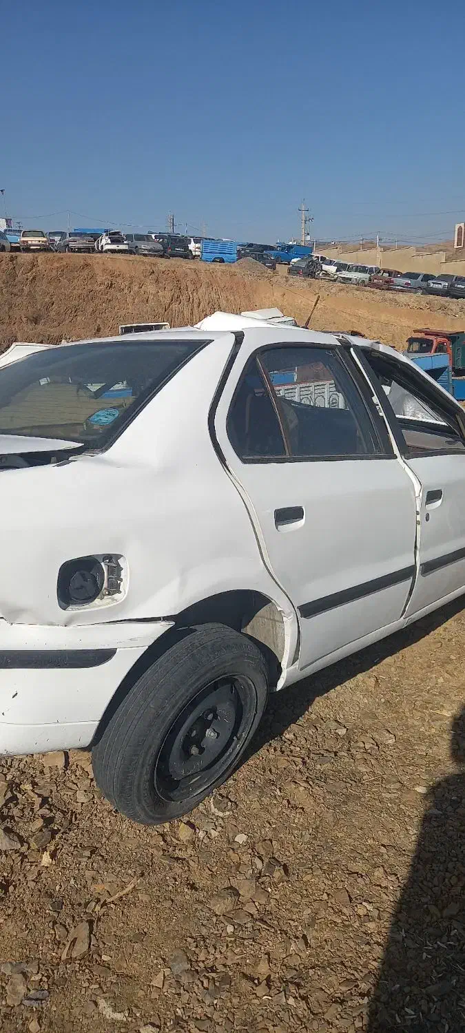 تصادفی سمند الیکس|خودرو سواری و وانت|کرمانشاه, |دیوار