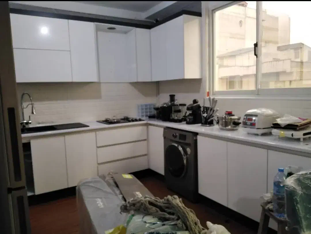 کابینت ام دی اف های گلس وگاز 4شعله|مصالح و تجهیزات ساختمان|ساری, |دیوار