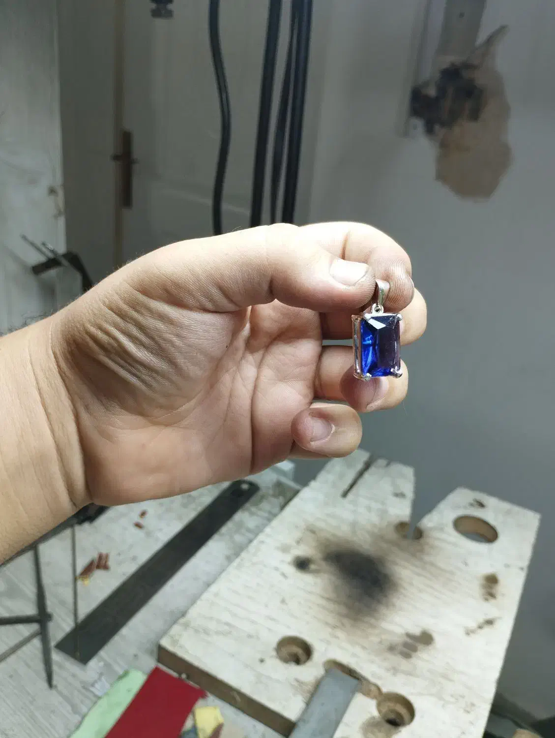 آویز گردنبند با بدنه جنس نقره عیار بالا|جواهرات|پیربازار, |دیوار