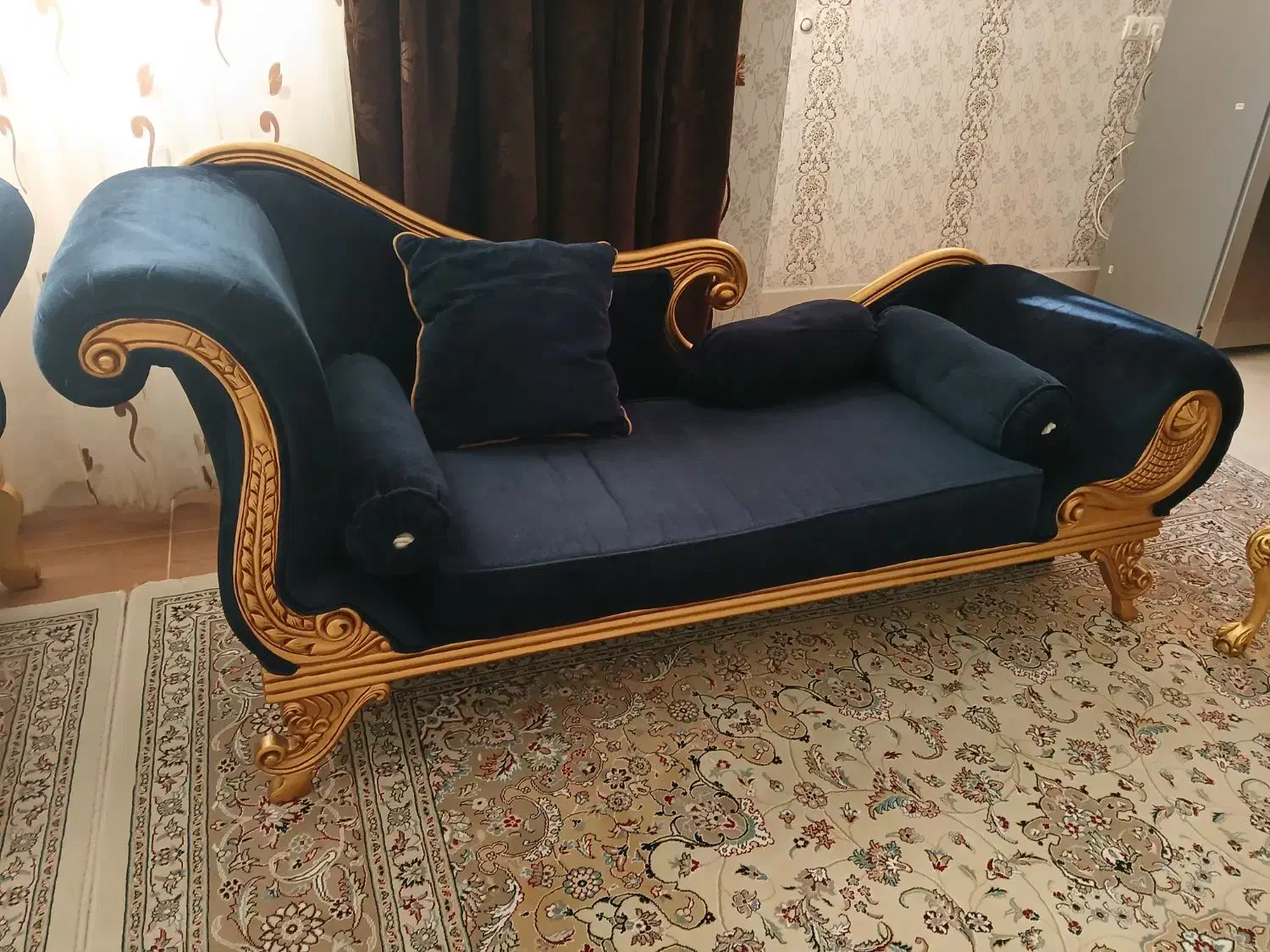 مبل هفت نفره شزلون دار|مبلمان خانگی و میز عسلی|فولادشهر, A1|دیوار