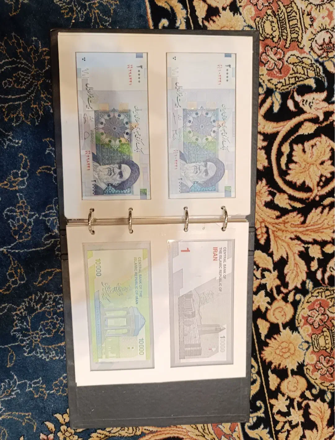 اسکناس همراه آلبوم|کلکسیون سکه، تمبر، اسکناس|ری, دیلمان|دیوار