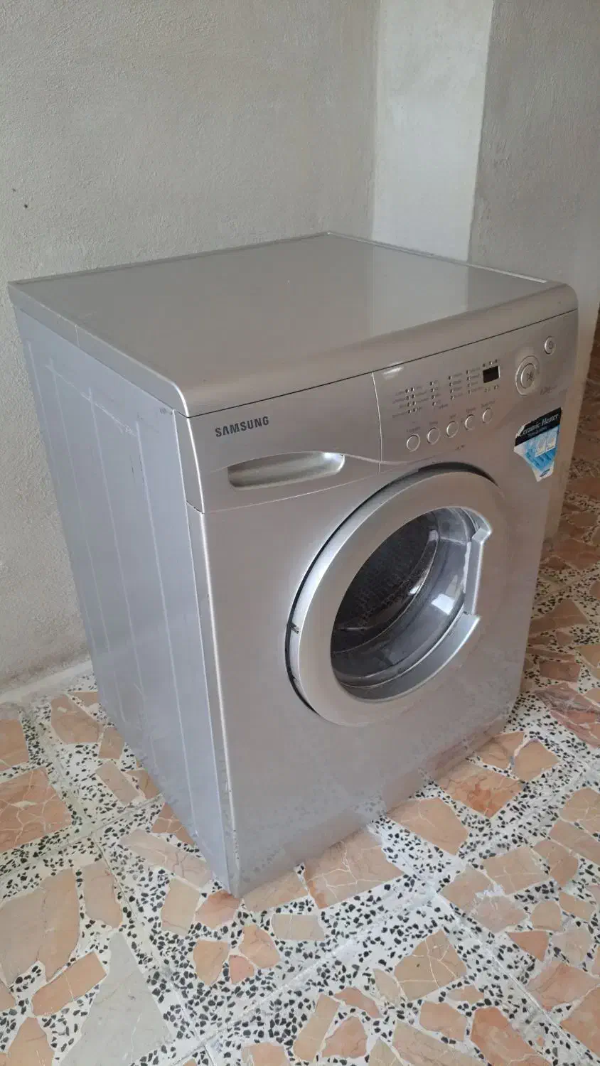 ماشین لباسشویی|ماشین لباسشویی و خشککن لباس|لشت نشا, |دیوار