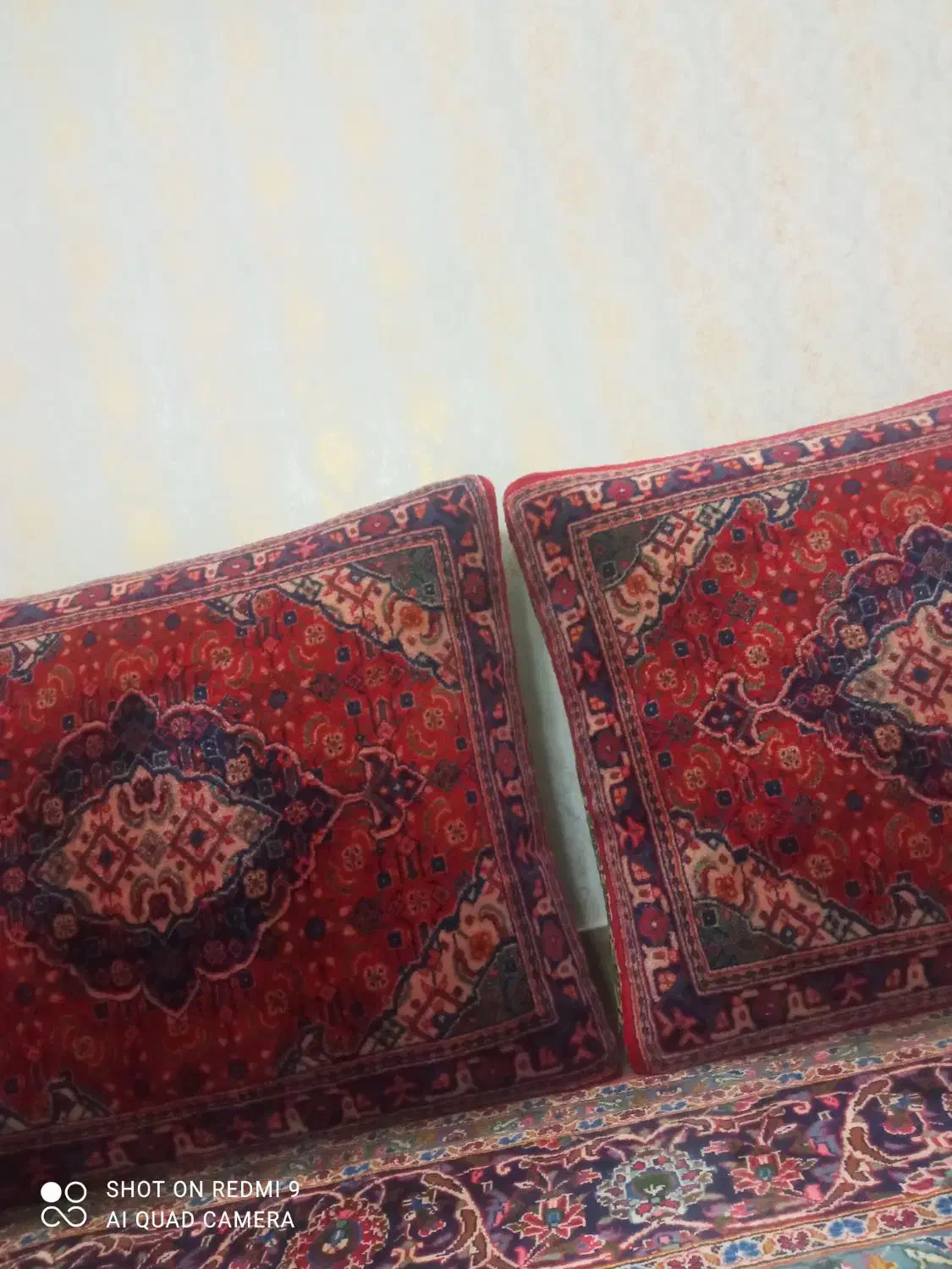 پشتی دستبافت|پشتی|اراک, |دیوار