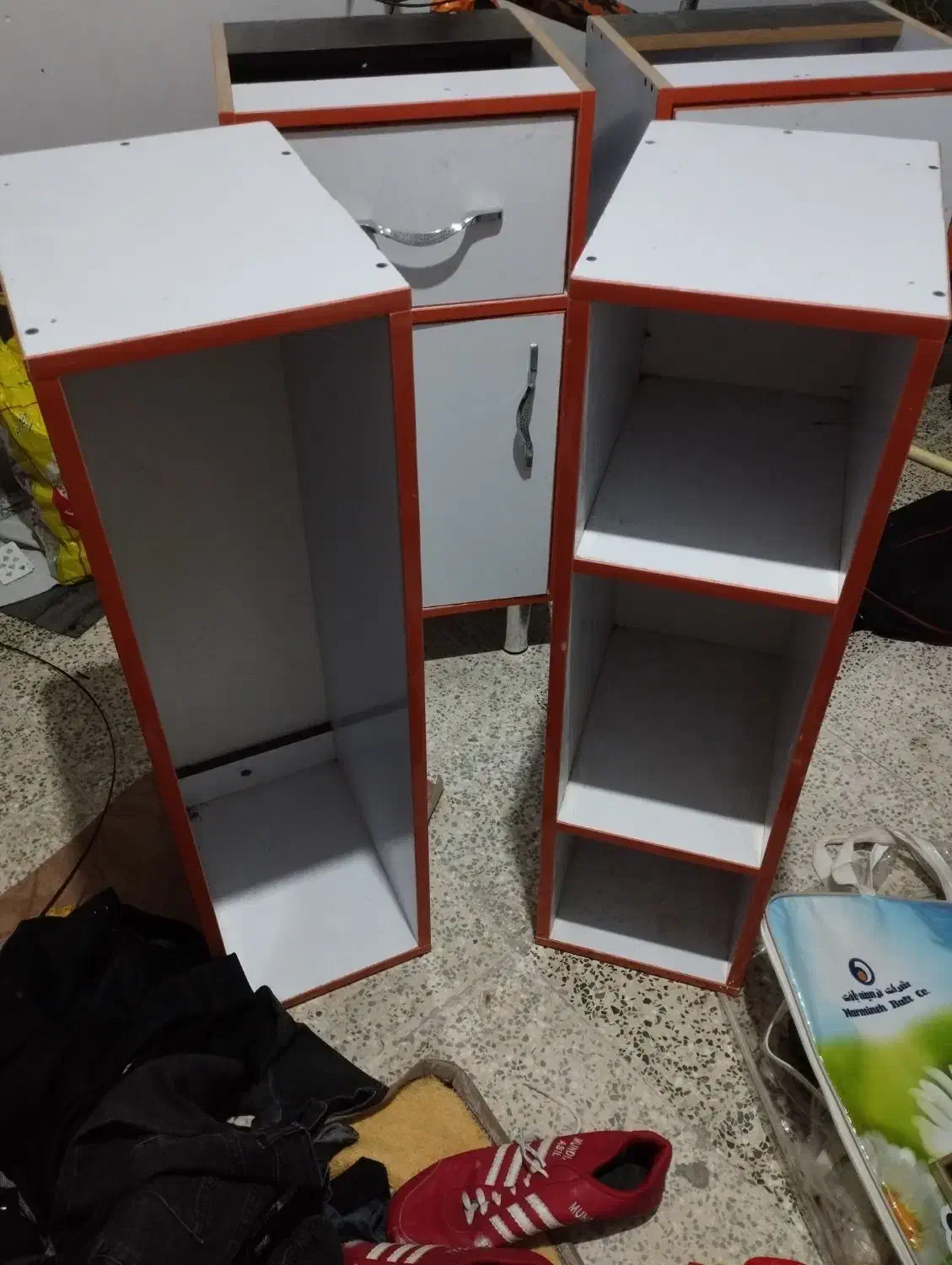 دکور ام دی اف mdf|کتابخانه، شلف، قفسههای دیواری|خرمآباد, |دیوار