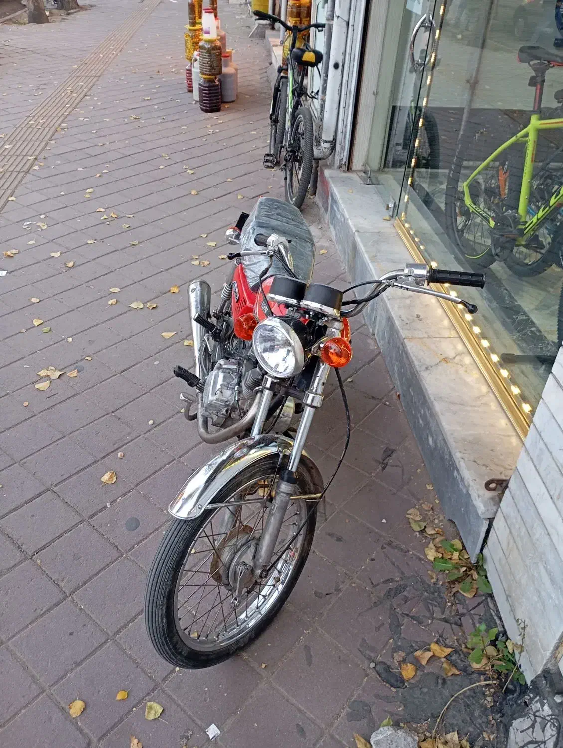 هوندا مزایده125پیستون بزرگ|موتورسیکلت|اردبیل, |دیوار