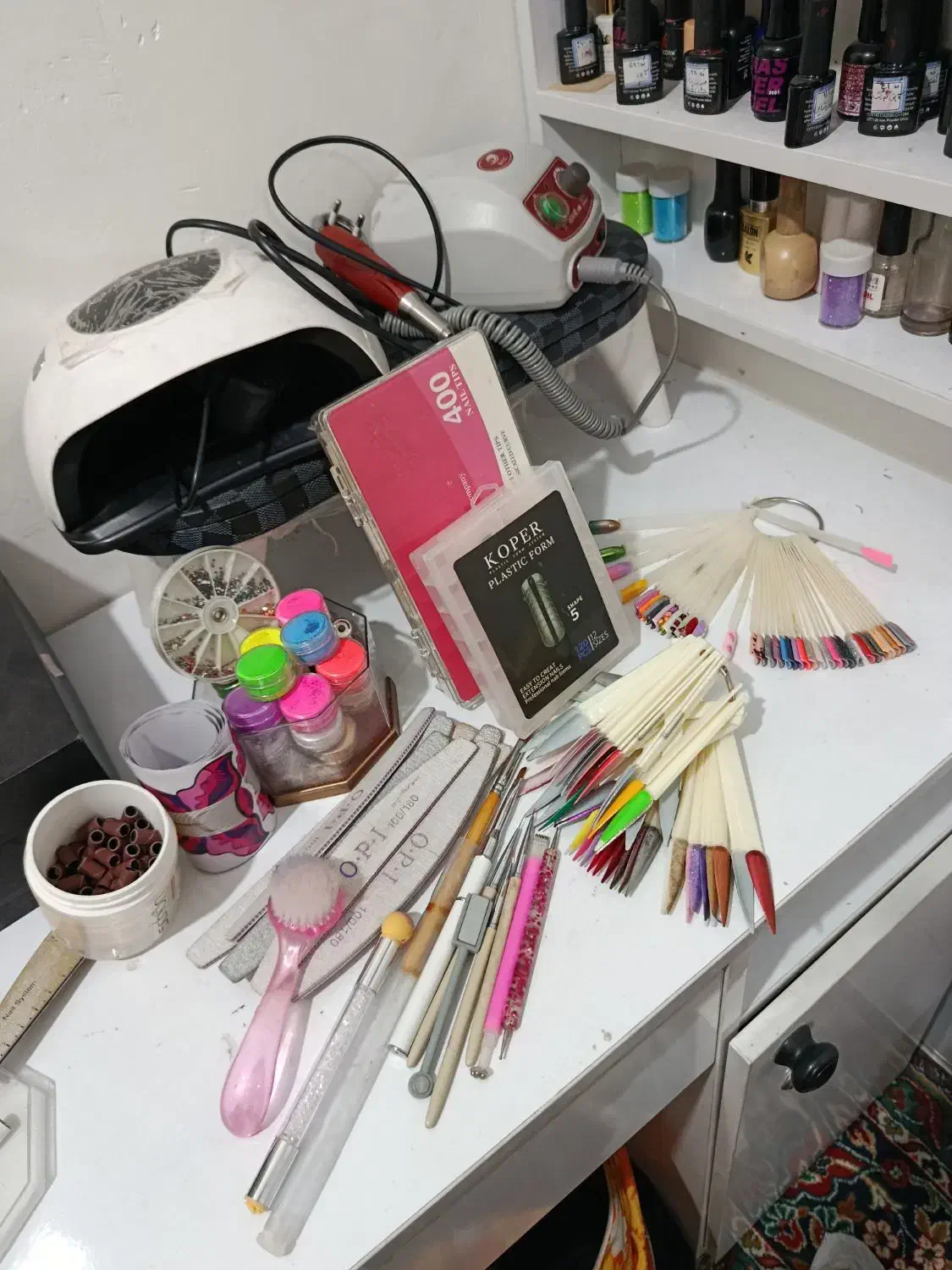 وسایل کاشت ناخن|آرایشی، بهداشتی، درمانی|اهواز, کوی نفت|دیوار