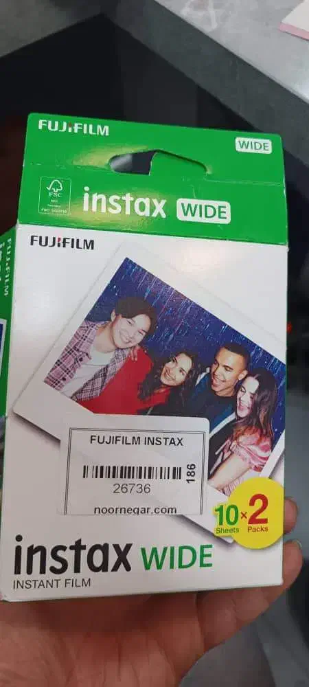 فروش فیلم فوری instax wide|دوربین عکاسی و فیلم‌برداری|تهران, ده‌ونک|دیوار