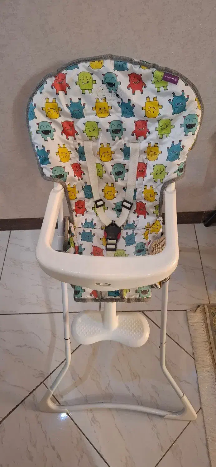 صندلی غذای کودک ، برند دلیجان|تخت و صندلی بچه|ورامین, ورامین|دیوار