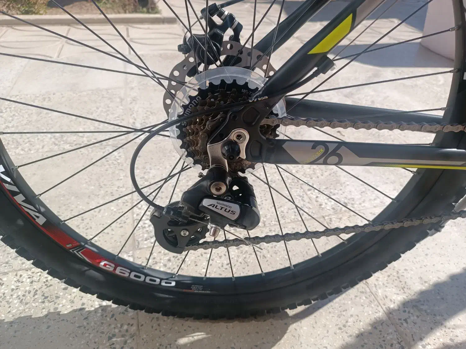 دوچرخه ی viva 26|دوچرخه، اسکیت، اسکوتر|درگزین, |دیوار