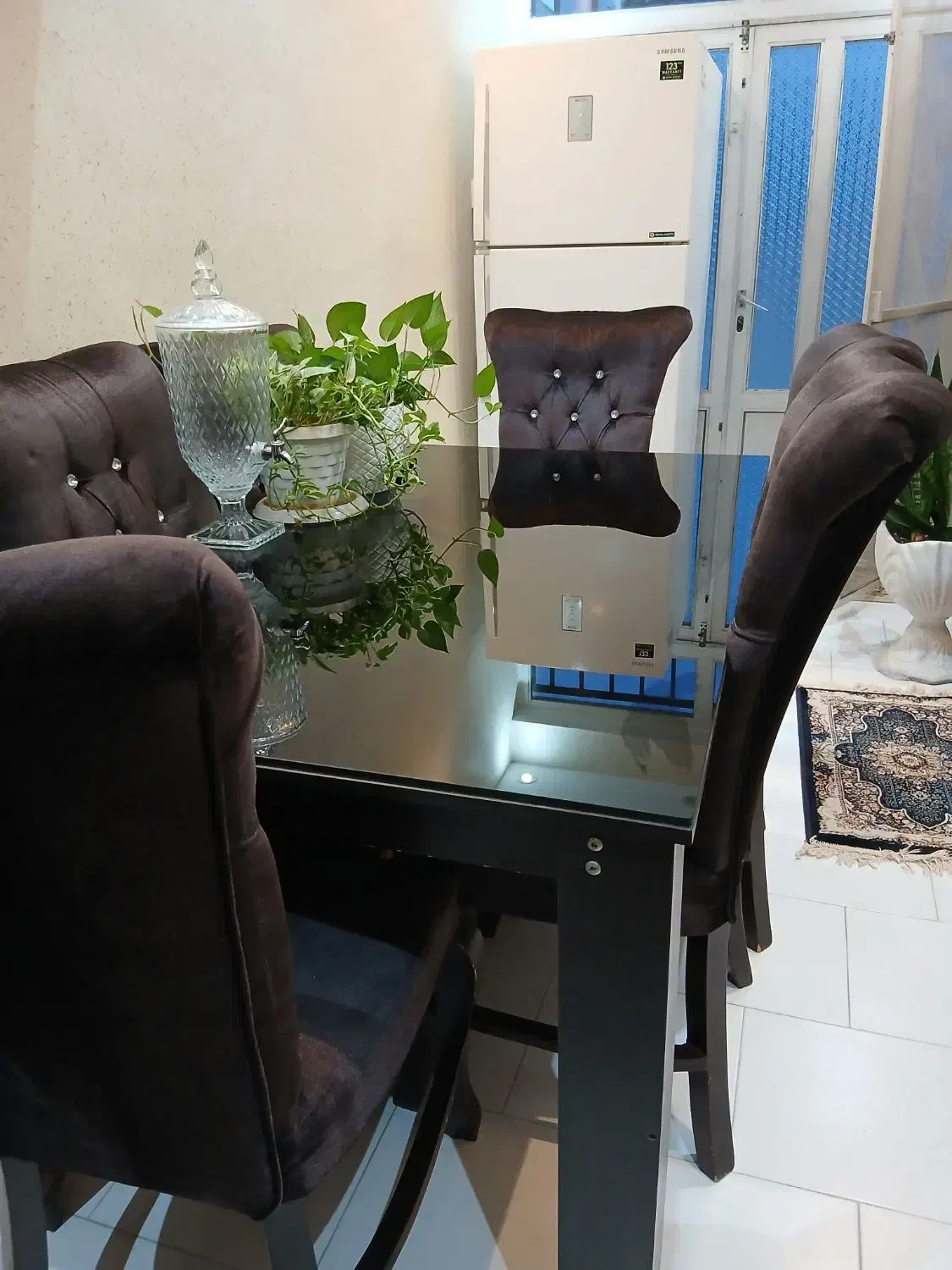 میز ناهارخوری درحد نو ۶ نفره|میز و صندلی غذاخوری|بندر انزلی, سوسر|دیوار