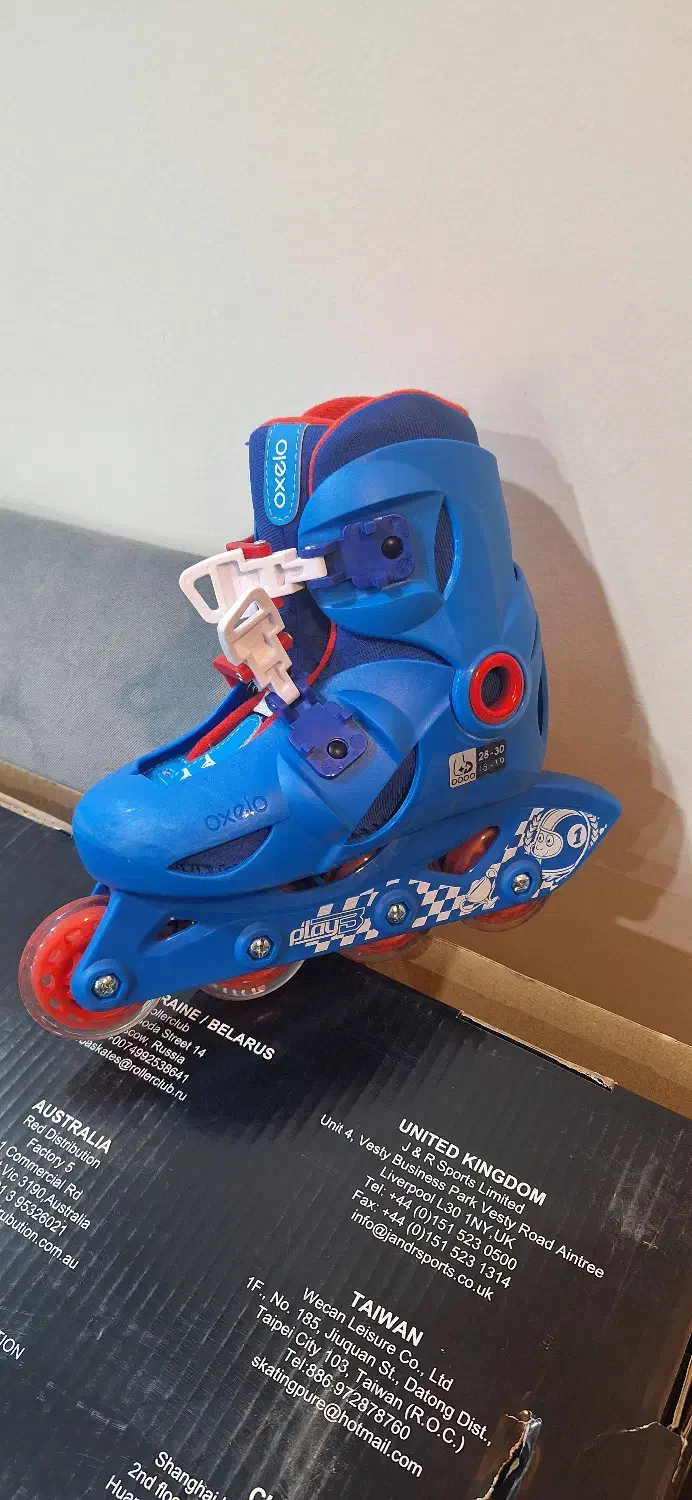 اسکیت بچه گانه برند اوکسلو|دوچرخه، اسکیت، اسکوتر|تهران, علم و صنعت|دیوار