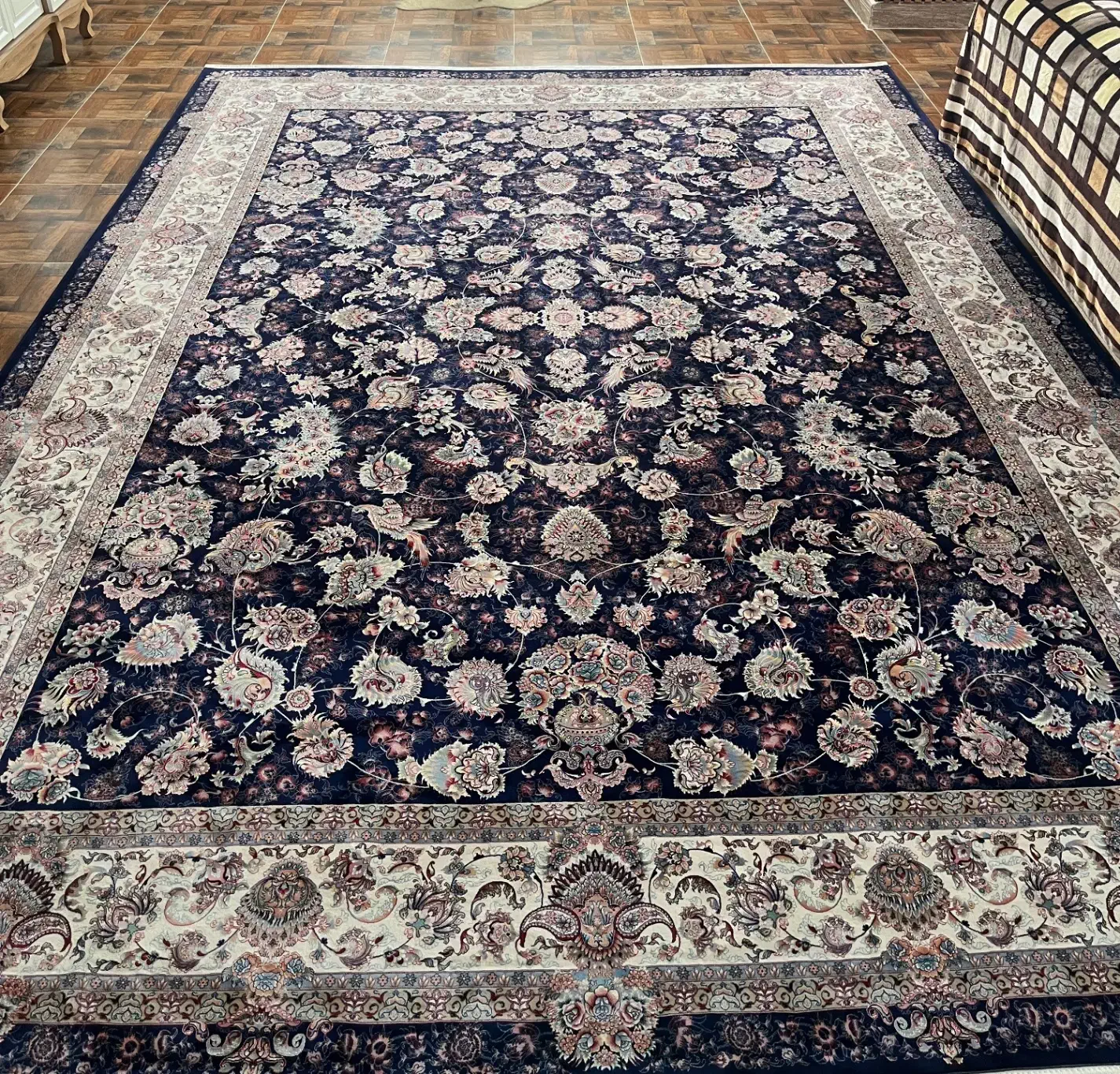 فرش ۱۲ متری|فرش|آبیک, |دیوار