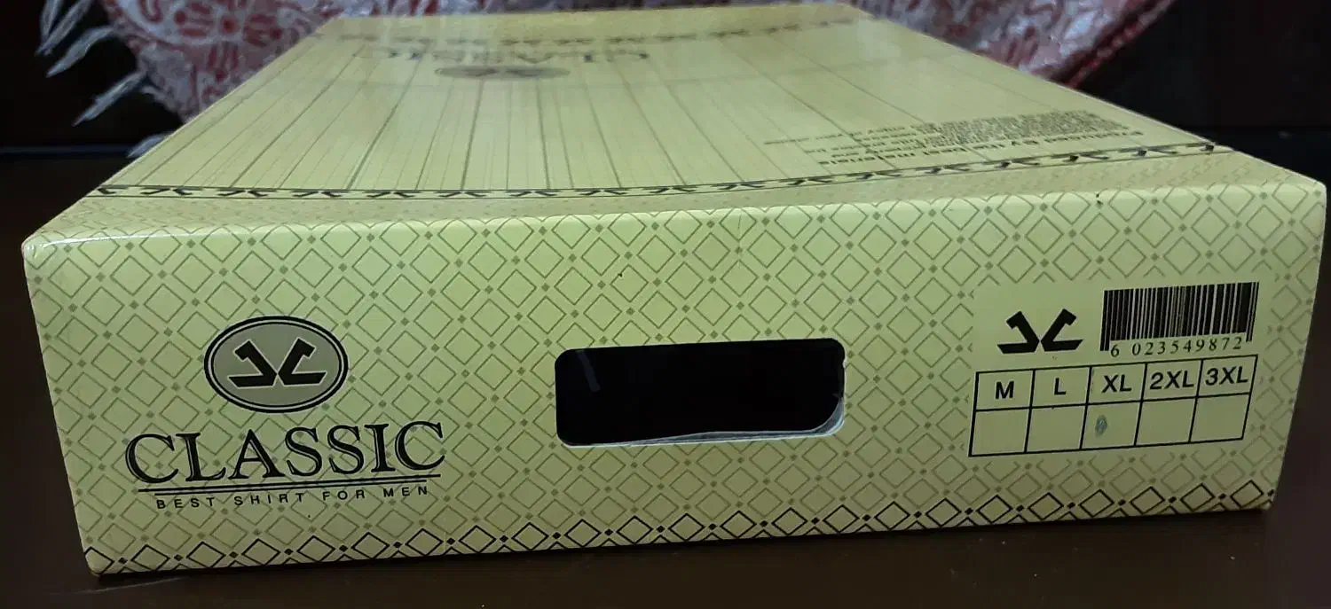 پیراهن نخی مردانه آستین بلند رنگ قهوه ای خوش رنگ|لباس|رشت, منظریه|دیوار