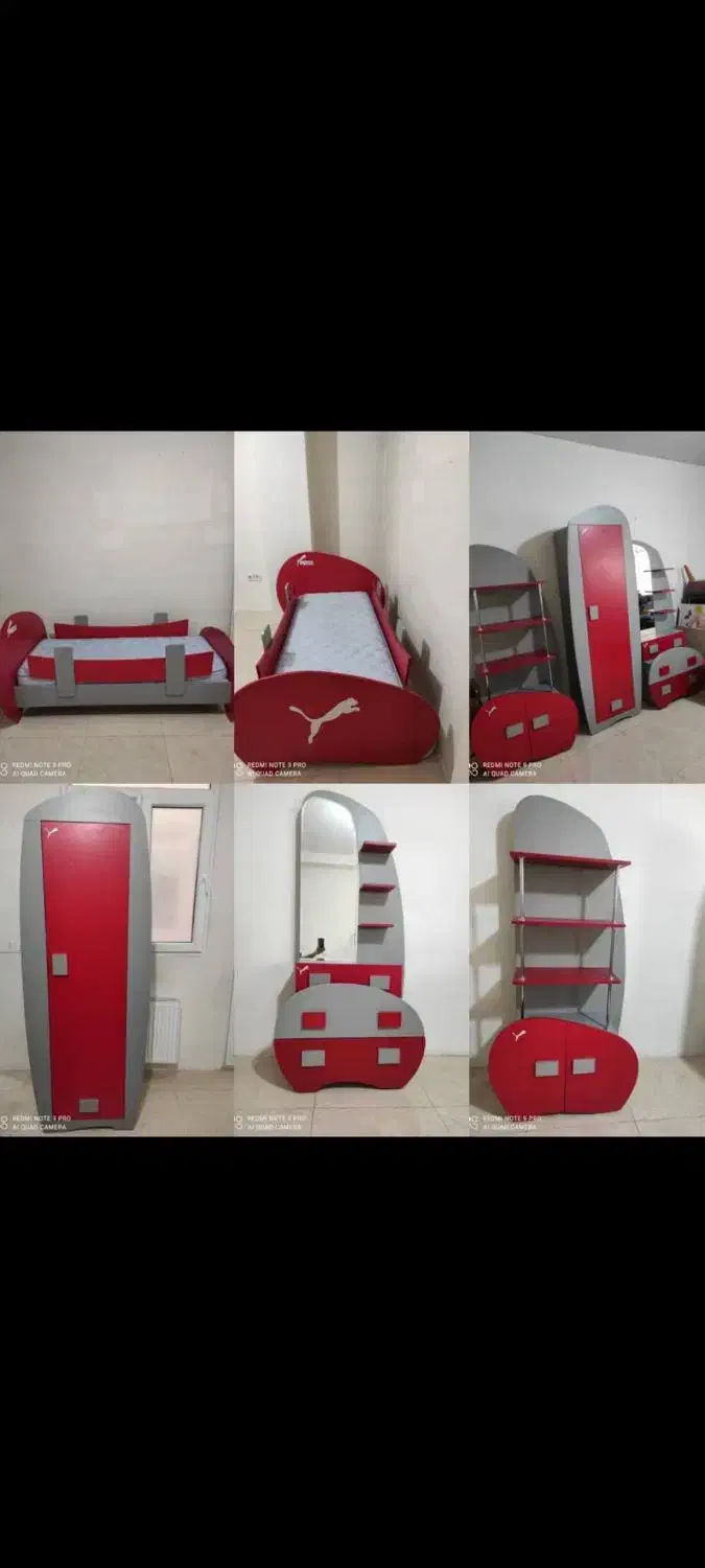 سرویس خواب کودک و نوجوان|تخت و سرویس خواب|نوشهر, |دیوار