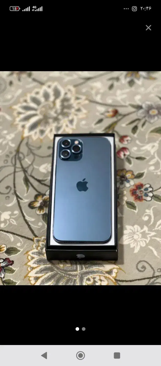 آیفون 12پرو مکس 512دوسیم|موبایل|زنجان, |دیوار