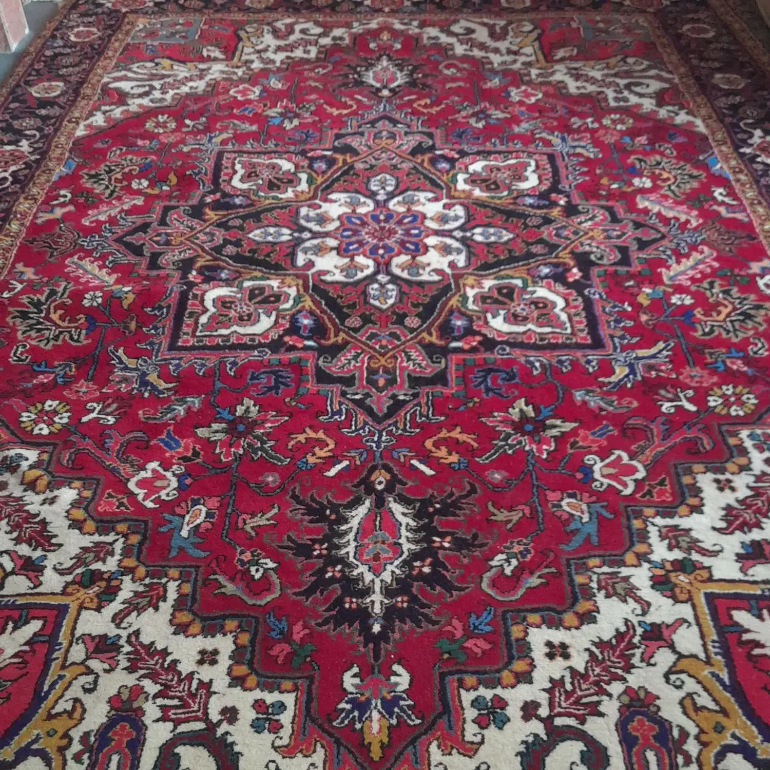 فرش دستباف تاجری|فرش|هریس, |دیوار