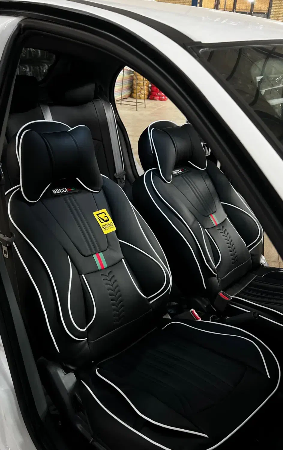 روکش صندلی گوچی پراید پرشیا۲۰۷ دنا  کوییک سمند پژو|قطعات یدکی و لوازم جانبی|قرچک, مهدیه|دیوار