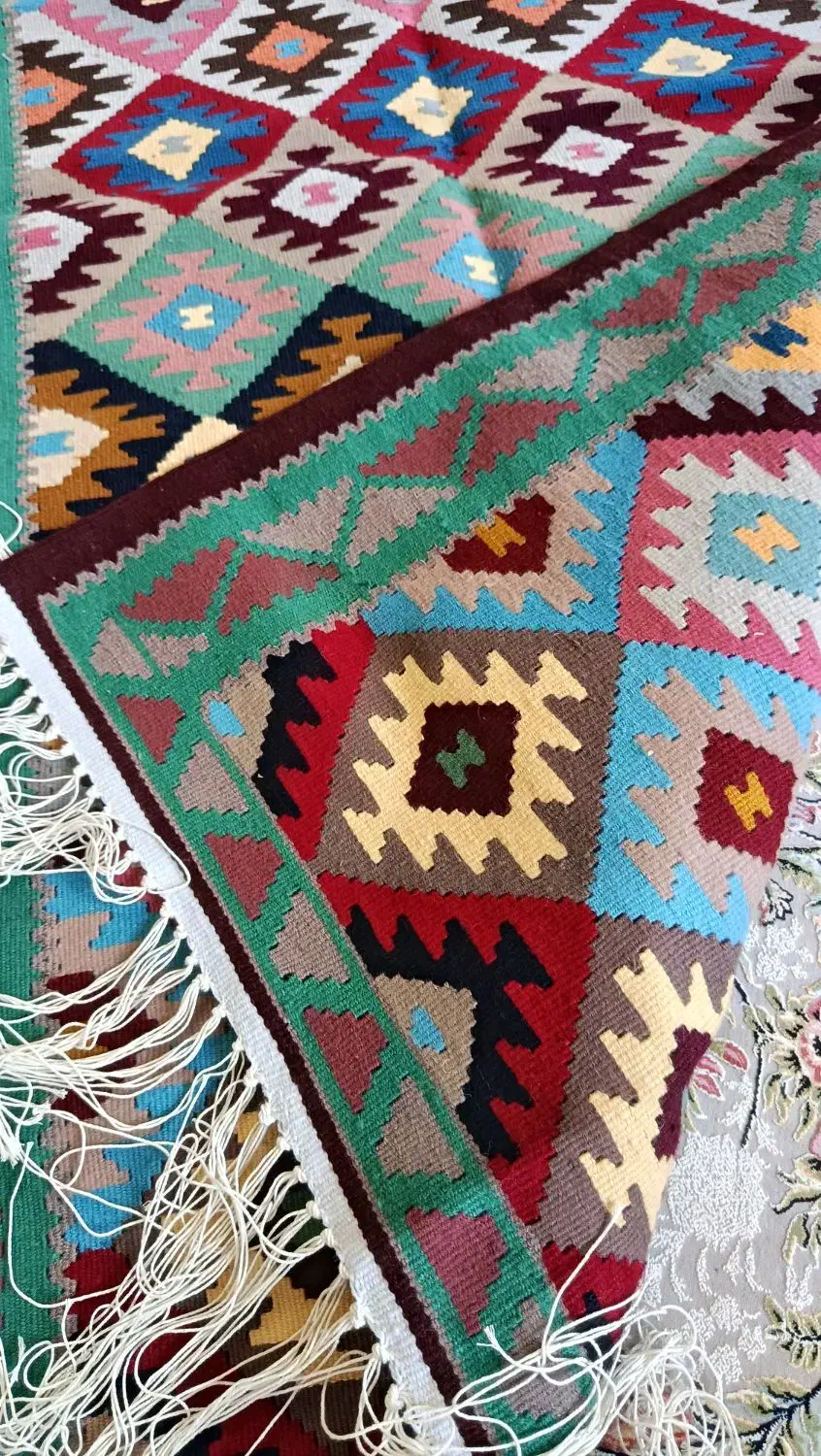 گلیم دستبافت|گلیم، جاجیم، گبه|سنندج, |دیوار