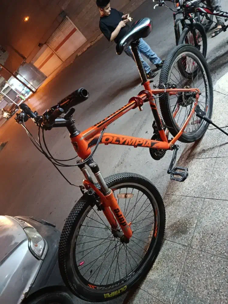 دوچرخه اولمپیا سایز 26 سالم بدون استفاده|دوچرخه، اسکیت، اسکوتر|اهواز, سپیدار|دیوار