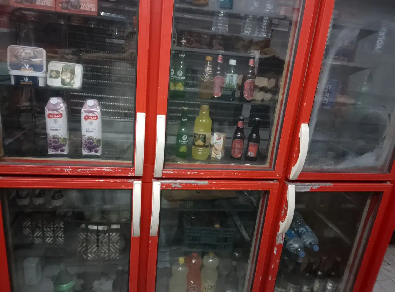 یخچال فروشگاهی شیش درب و یخچال بستنی|فروشگاه و مغازه|ساری, |دیوار