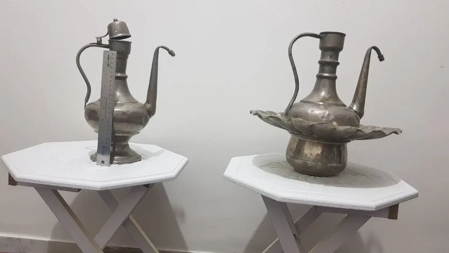 آفتابه لگن قدیمی بالای ۷۰سال قدمت|کلکسیون اشیاء عتیقه|تهران, المهدی|دیوار