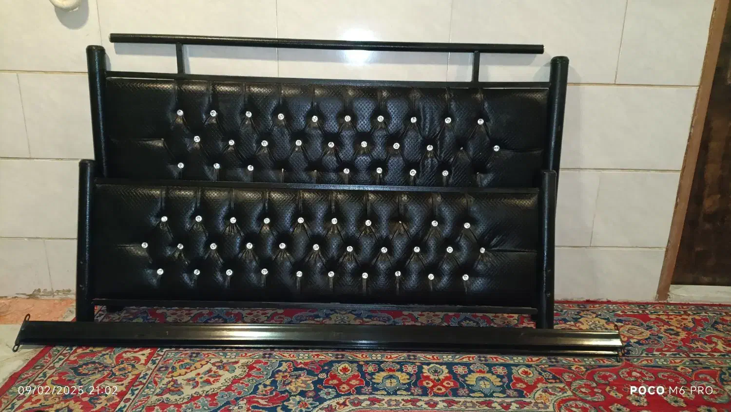 تخت دو نفره فلزی|تخت و سرویس خواب|ری, امین آباد|دیوار