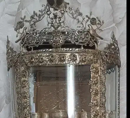 بوفه /ساعت/آینه شمعدون برنز|بوفه، ویترین، کنسول|زنجان, |دیوار