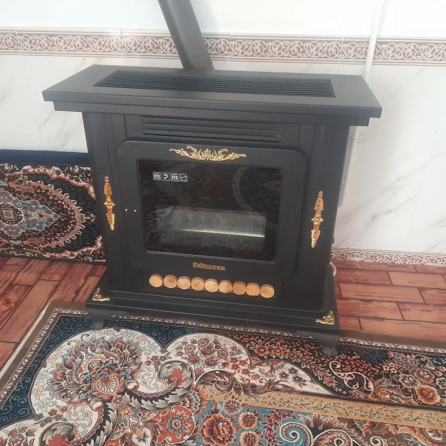 بخاری|بخاری، هیتر، شومینه|صحنه, |دیوار