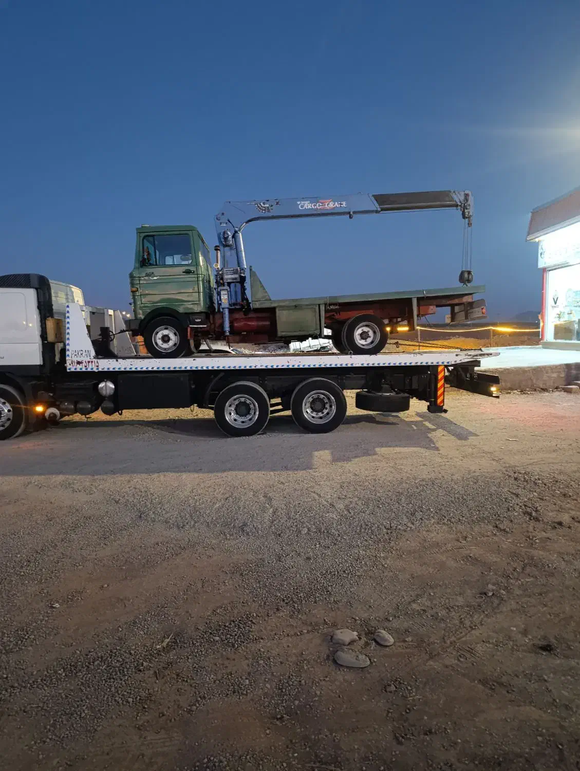 خودروبر یدک کش جرثقیل چرخگیر سنگین|خدمات حمل و نقل|خرمآباد, |دیوار