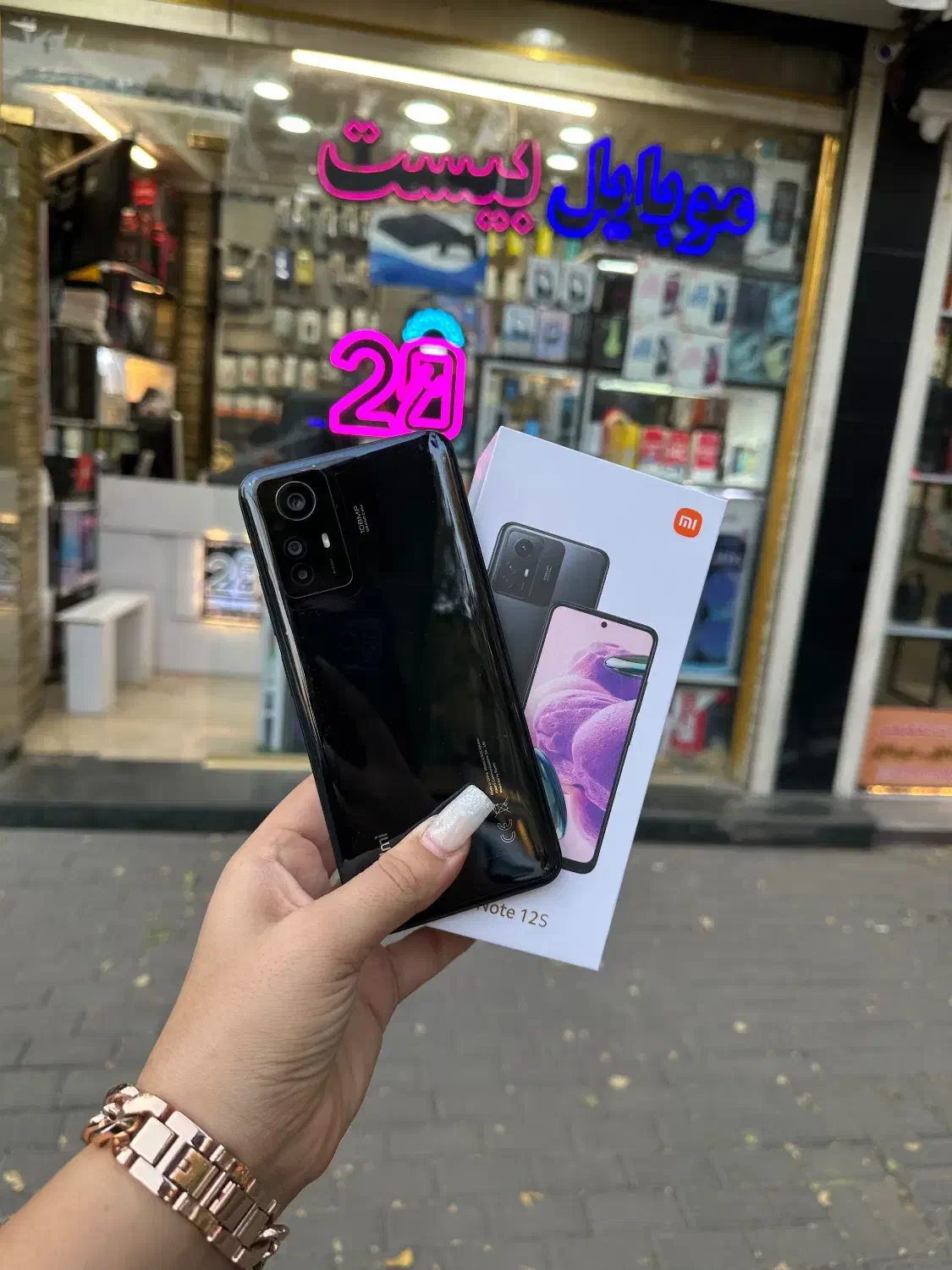 شیاومی Note12s حافظه256گیگ رم8 پلمپ|موبایل|تبریز, |دیوار