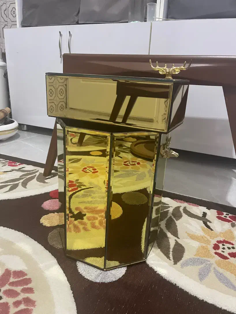 سطل و جا دستمال آینه ای|صنایع دستی و سایر لوازم تزئینی|ماکو, |دیوار