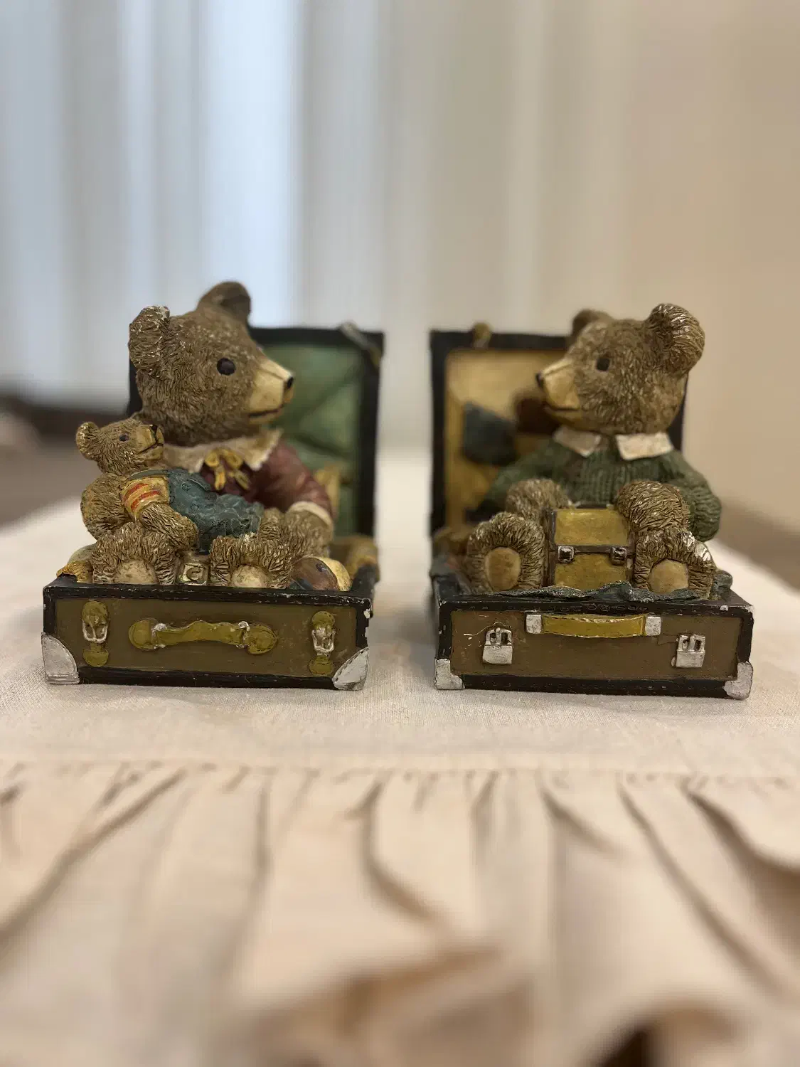 جفت مجسمه آنتیک  اروپایی تدی کلسکسیونی و کمیاب|کلکسیون اشیاء عتیقه|رشت, معلم|دیوار