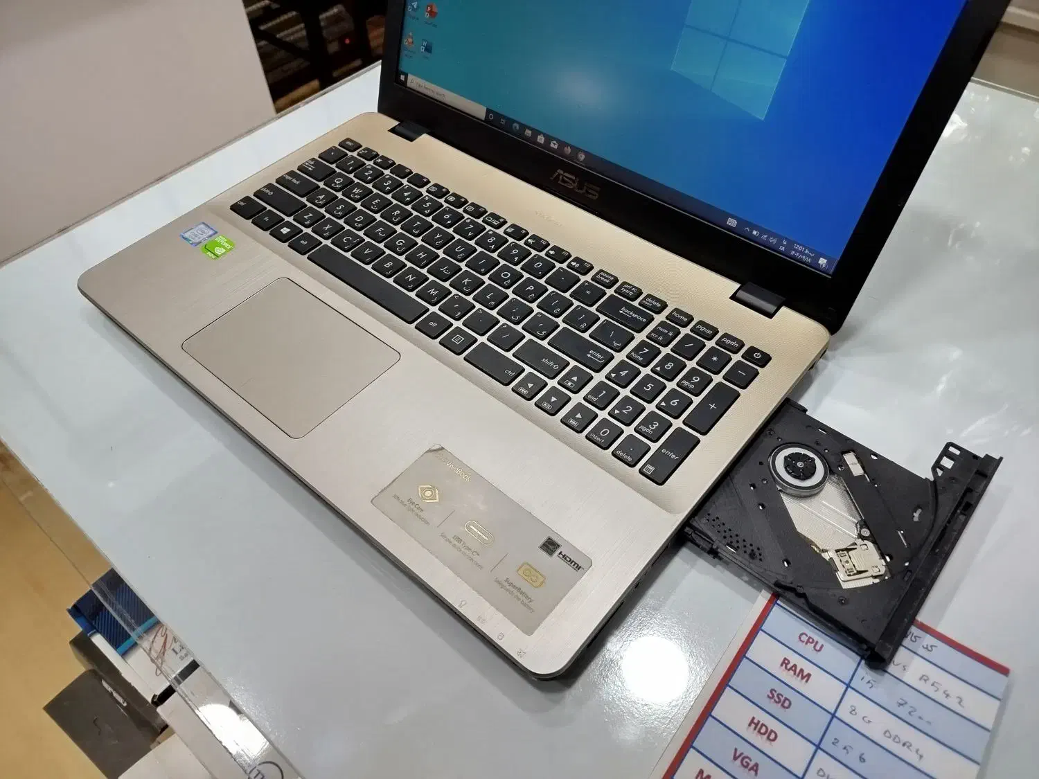 ایسوس i5 نسل۷ گرافیک دار.سه ماهه|رایانه همراه|نجفآباد, هفده شهریور|دیوار