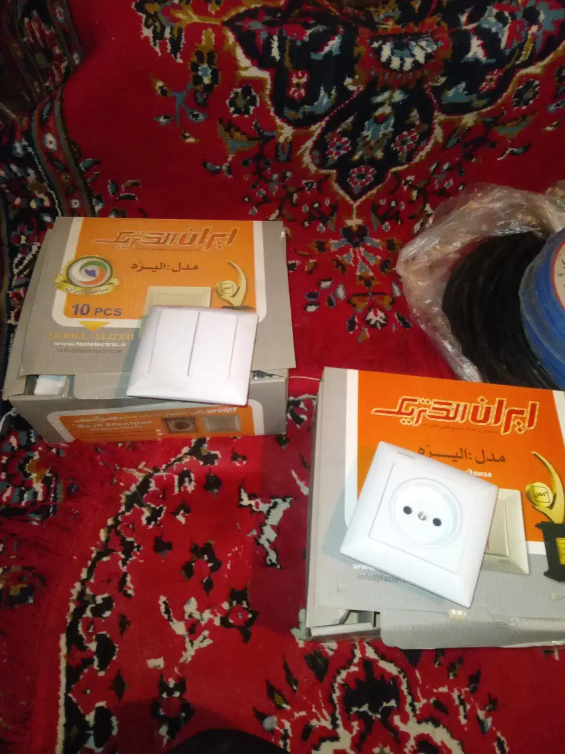 سیم وکابل لوازم الکتریکی|لامپ و چراغ|مشهد, فاطمیه|دیوار