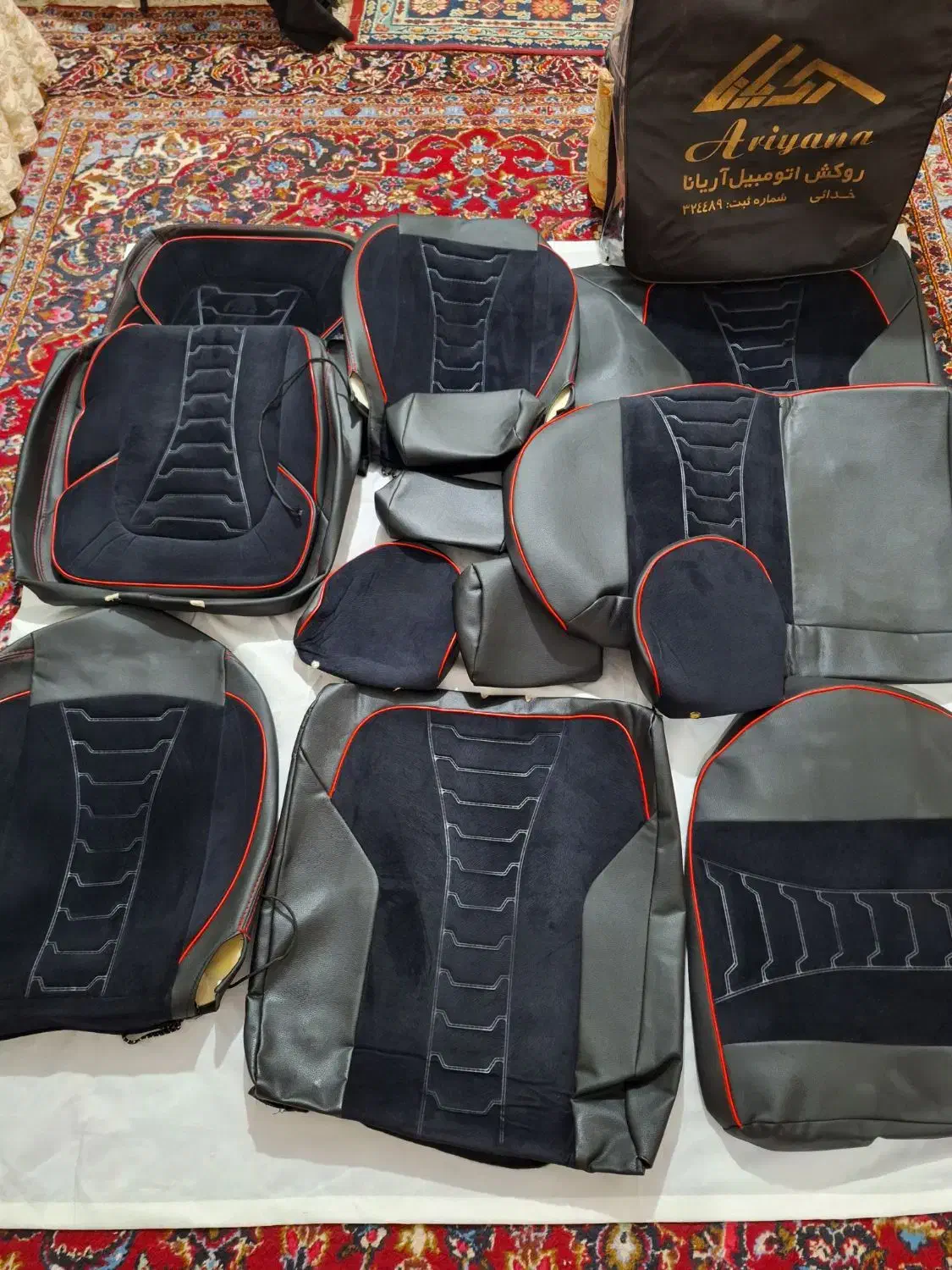 روکش صندلی ماشین۲۰۷ باکفپوش|قطعات یدکی و لوازم جانبی|همدان, |دیوار