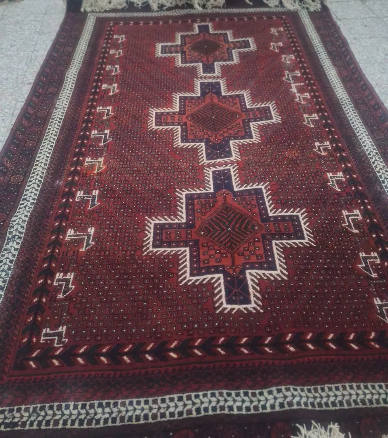 فرش دست بافت سنتی|فرش|جیرفت, |دیوار