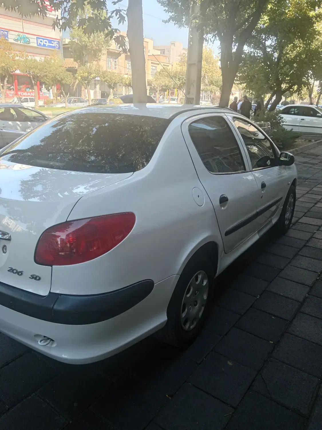 پژو206 وی8 اس دی|خودرو سواری و وانت|سقز, |دیوار