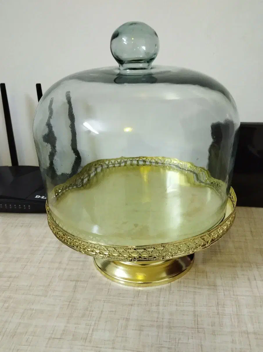 ظرف شیک پذیرایی با درپوش شیشه ای|ظروف سرو و پذیرایی|یزد, |دیوار