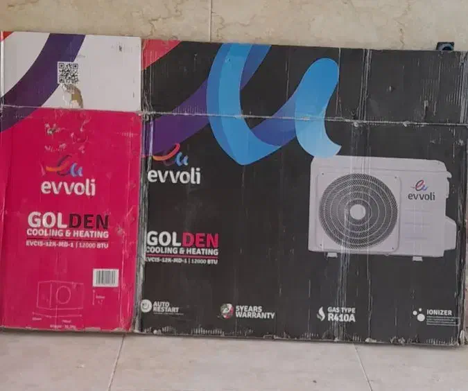 کارتن کولرگازی  ۱۲ هزار evvoli|کولر گازی و فن‌کوئل|کاشان, دشت چال|دیوار