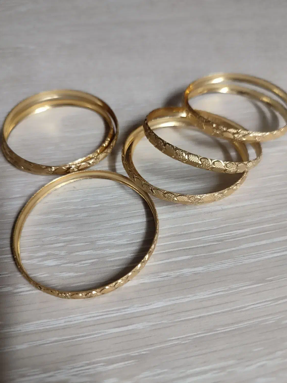 ۸عدد النگو رنگ ثابت نو نو سایز۱|بدلیجات|بندر ماهشهر, |دیوار