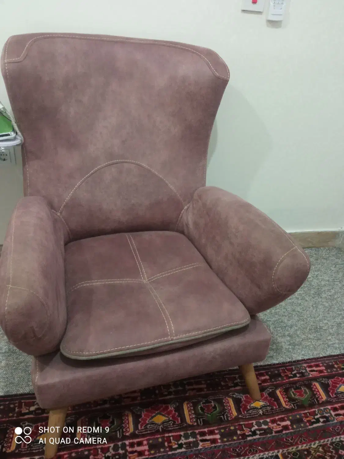 مبل تک نفره|مبلمان خانگی و میز عسلی|جم, |دیوار