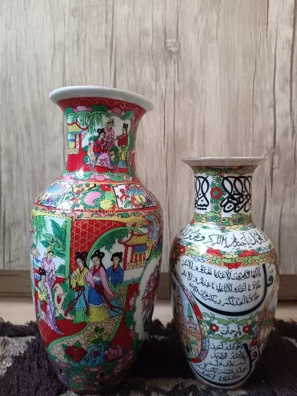 یک جفت گلدان مینیاتوری|صنایع دستی و سایر لوازم تزئینی|تهران, سلسبیل شمالی|دیوار