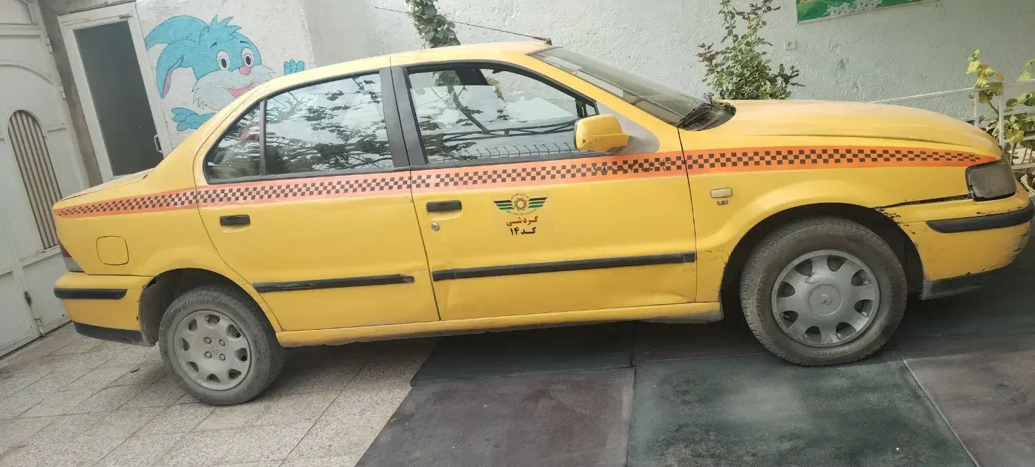 سمند تاکسی(خط گردشی)|خودرو سواری و وانت|نجف‌آباد, کشاورز|دیوار